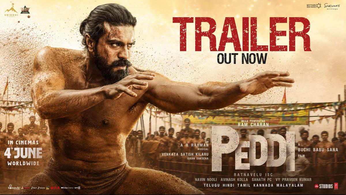‘Peddi’ trailer: Ram Charan as a crossover athlete in Buchi Babu Sana’s film
